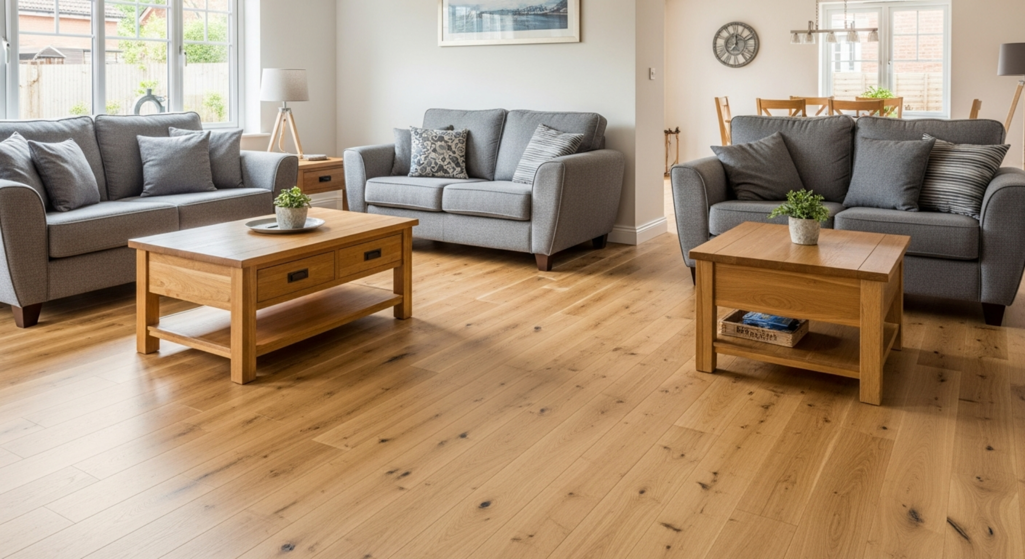 Flooring after